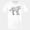 V-Neck Heavy Cotton 100% T-Shirt Thumbnail