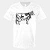 V-Neck Heavy Cotton 100% T-Shirt Thumbnail