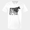 V-Neck Heavy Cotton 100% T-Shirt Thumbnail
