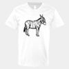 V-Neck Heavy Cotton 100% T-Shirt Thumbnail