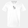 V-Neck Heavy Cotton 100% T-Shirt Thumbnail