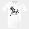 V-Neck Heavy Cotton 100% T-Shirt Thumbnail