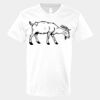V-Neck Heavy Cotton 100% T-Shirt Thumbnail