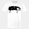 V-Neck Heavy Cotton 100% T-Shirt Thumbnail