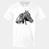 V-Neck Heavy Cotton 100% T-Shirt Thumbnail