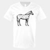 V-Neck Heavy Cotton 100% T-Shirt Thumbnail