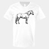 V-Neck Heavy Cotton 100% T-Shirt Thumbnail