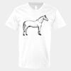 V-Neck Heavy Cotton 100% T-Shirt Thumbnail