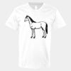 V-Neck Heavy Cotton 100% T-Shirt Thumbnail