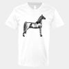 V-Neck Heavy Cotton 100% T-Shirt Thumbnail