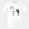 V-Neck Heavy Cotton 100% T-Shirt Thumbnail