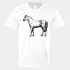 V-Neck Heavy Cotton 100% T-Shirt Thumbnail