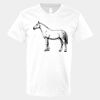 V-Neck Heavy Cotton 100% T-Shirt Thumbnail
