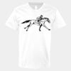 V-Neck Heavy Cotton 100% T-Shirt Thumbnail