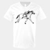 V-Neck Heavy Cotton 100% T-Shirt Thumbnail