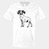 V-Neck Heavy Cotton 100% T-Shirt Thumbnail