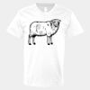V-Neck Heavy Cotton 100% T-Shirt Thumbnail
