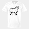 V-Neck Heavy Cotton 100% T-Shirt Thumbnail
