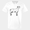 V-Neck Heavy Cotton 100% T-Shirt Thumbnail