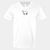 V-Neck Heavy Cotton 100% T-Shirt Thumbnail