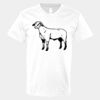 V-Neck Heavy Cotton 100% T-Shirt Thumbnail