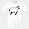 V-Neck Heavy Cotton 100% T-Shirt Thumbnail