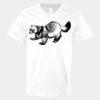 V-Neck Heavy Cotton 100% T-Shirt Thumbnail
