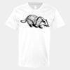 V-Neck Heavy Cotton 100% T-Shirt Thumbnail