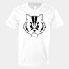 V-Neck Heavy Cotton 100% T-Shirt Thumbnail