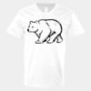 V-Neck Heavy Cotton 100% T-Shirt Thumbnail