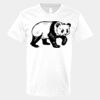V-Neck Heavy Cotton 100% T-Shirt Thumbnail