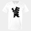 V-Neck Heavy Cotton 100% T-Shirt Thumbnail