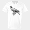V-Neck Heavy Cotton 100% T-Shirt Thumbnail