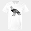 V-Neck Heavy Cotton 100% T-Shirt Thumbnail