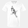 V-Neck Heavy Cotton 100% T-Shirt Thumbnail