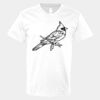 V-Neck Heavy Cotton 100% T-Shirt Thumbnail