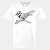 V-Neck Heavy Cotton 100% T-Shirt Thumbnail