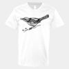 V-Neck Heavy Cotton 100% T-Shirt Thumbnail