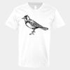 V-Neck Heavy Cotton 100% T-Shirt Thumbnail