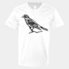 V-Neck Heavy Cotton 100% T-Shirt Thumbnail