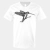 V-Neck Heavy Cotton 100% T-Shirt Thumbnail