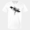 V-Neck Heavy Cotton 100% T-Shirt Thumbnail