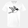 V-Neck Heavy Cotton 100% T-Shirt Thumbnail