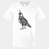 V-Neck Heavy Cotton 100% T-Shirt Thumbnail