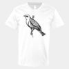 V-Neck Heavy Cotton 100% T-Shirt Thumbnail