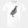 V-Neck Heavy Cotton 100% T-Shirt Thumbnail