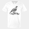 V-Neck Heavy Cotton 100% T-Shirt Thumbnail