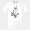 V-Neck Heavy Cotton 100% T-Shirt Thumbnail
