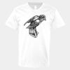 V-Neck Heavy Cotton 100% T-Shirt Thumbnail