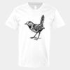 V-Neck Heavy Cotton 100% T-Shirt Thumbnail